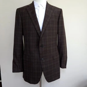 Samuelsohn Blazer Herren 40 kariert Wolle Sport Mantel Jacke A Rose Clothier Houston - Bild 1 von 20