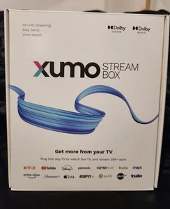 Xumo Stream Box 4K UHD Streaming Device - Model ESST11AEI Brand New Streamer 1.1 - Picture 1 of 4