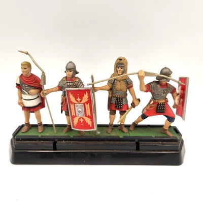 Juego de 4 figuras de metal Blue Box Elite Command Roman Legion Julio César Foto 1 de 4