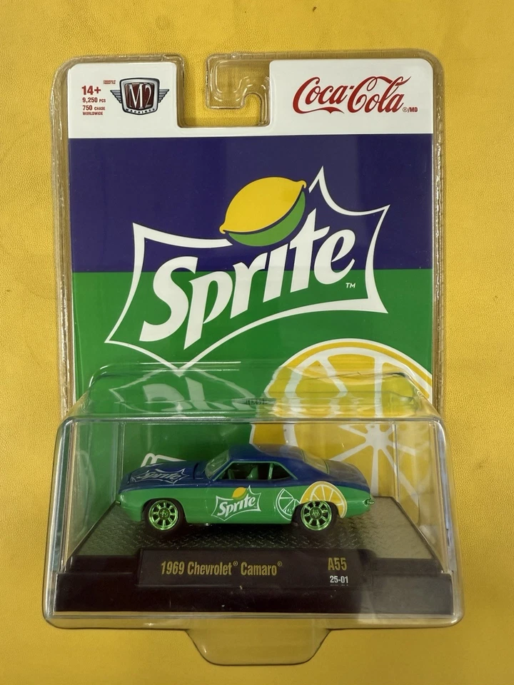 M2 MACHINES CHASE 1969 CHEVROLET CAMARO SPRITE A55 2025 1/750 - Image 1 of 1