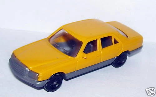 MICRO FLEISCHMANN HO 1/87 MERCEDES 500 JAUNE FONCE no box Foto 1 de 1