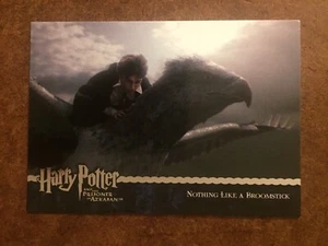 Nothing Like A Broomstick 110 Harry Potter & Prisoner Of Azkaban Card - Picture 1 of 2
