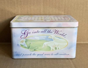 RARE Vintage Testamints Collections Edition  Container Metal Tin Empty Box USA - Picture 1 of 9