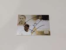Futera Unique 2012 Rio Ferdinand Autograph on card Brown 51/60 England