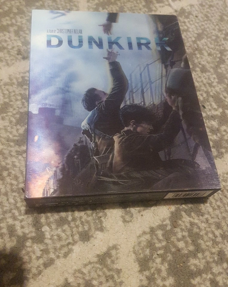 *RARE* BluFans OAB#31 Dunkirk 4K Blu-Ray Double Lenticular Slip Steelbook MINT! - Image 1 of 4