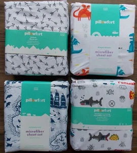 Pillowfort Boys TWIN Sheet Set Various Designs ~ NEW Pick One - Picture 1 of 9