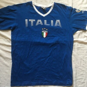 ITALIAN SOCCER FOOTBALL FIFA WORLD CUP 2006 JERSEY T-SHIRT LARGE - Picture 1 of 12