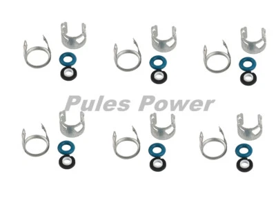 6 juegos de juntas de inyector de combustible para Audi A4 A5 A6 A8 Q5 Q7 Quattro 3.0T 06E998907 Foto 1 de 4