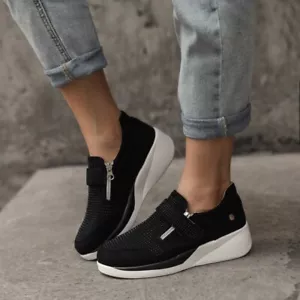 Women's Shoes New Fashion Casual Shoes Thick Soles Large Women's Shoes - Picture 1 of 10