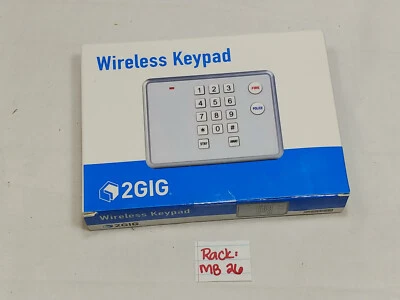 Nortek 2GIG Wireless Keypad Model 2GIG-PAD1-345 New In Box - Image 1 of 4