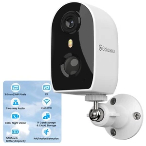 Galayou 2K Wireless Security Camera Outdoor Home Wifi Night Vision AI Detection - Picture 1 of 13