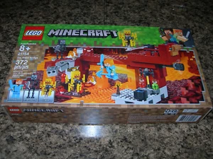 SEALED LEGO Minecraft THE BLAZE BRIDGE 21154 Alex Wither Skeleton Blaze x2 NEW - Picture 1 of 3