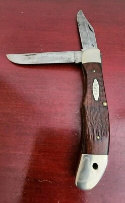 CUCHILLO PLEGABLE VINTAGE 1976 ESTUCHE COLECCIONABLE XX U.S.A. 6265.SAB Foto 1 de 4