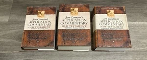 Jon Courson's Application Bible Commentary Old & New Testament 3 Vol. Full Set - Picture 1 of 10