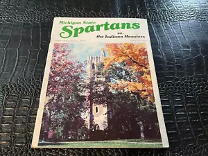 13 de octubre 1984 programa de fútbol universitario - estado de michigan vs india - Imagen 1 de 1
