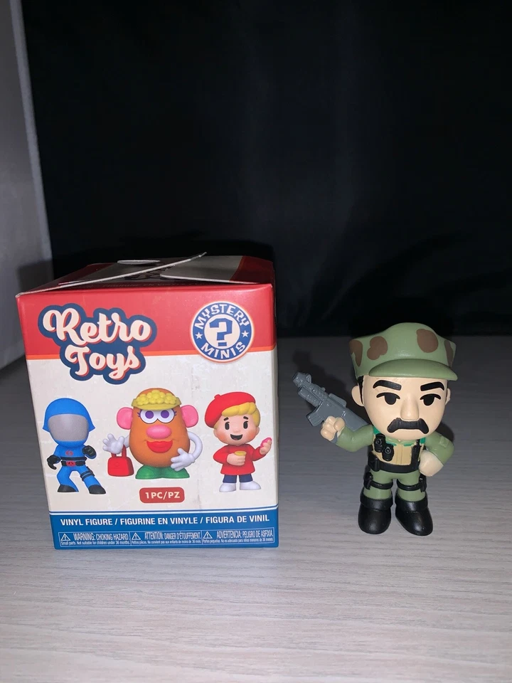 Funko Retro Toys Specialty Series GI Joe Leatherhead Mystery Minis Figure-New - Image 1 of 1