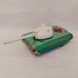 Vintage Rare NORMA Tallinn USSR Tank Battery Tin Toy 60/70s - Picture 1 of 12