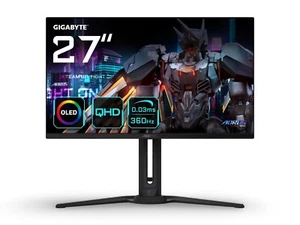 Gigabyte AORUS FO27Q3 27" OLED QHD 360Hz KVM FreeSync Premium Pro LONG WARRANTY - Picture 1 of 5