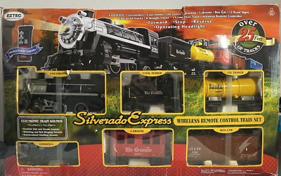 EZ-TEC Silverado Express Wireless Remote Control Train Set Open Box - Image 1 of 4