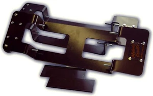Carretilla de piano vertical Melody Cradle - marrón oscuro, capacidad de 1000 lb - Imagen 1 de 18