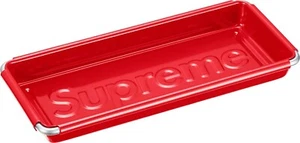 Supreme NYC Dulton Tray metal box Logo embossed Plateau bureau SS23A60 2023 - Afbeelding 1 van 9