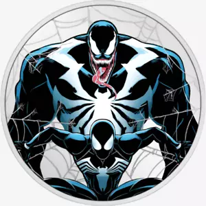 Silver Marvel Venom Coin 2024 | .999 Fine Silver, Collectible - Picture 1 of 4