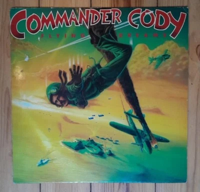 COMMANDER CODY Flying Dreams LP PROMO +EMI PLATTEN REPORT +OIS | US Country Rock - Bild 1 von 4