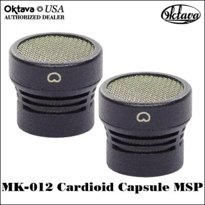 Oktava - Par de cápsulas estéreo cardioides negras MK-012 - Nuevo Foto 1 de 4