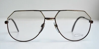Anteojos Cazal Vintage - NOS - Modelo 724, Col.323 - Plateados y Negros Foto 1 de 3