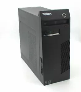 LENOVO THINKCENTRE M73 MINI TOWER INTEL CORE I7 3.1GHZ 8GB 1TB HDD DVDRW WIN10 - Picture 1 of 2