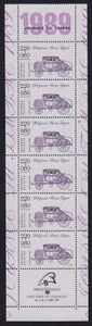 Francia semi postal París 1989 - Lyon Stagecoach bklt. NH SCT.B609a MI.2709Cb - Imagen 1 de 1
