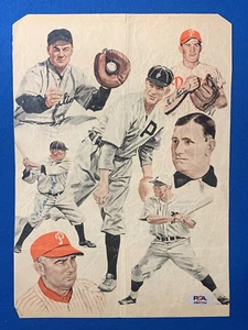 GAVVY CRAVATH & DEL ENNIS SEHR SELTENES SIGNIERTES FOTO PHILADELPHIA PHILLIES PSA DNA - Bild 1 von 4