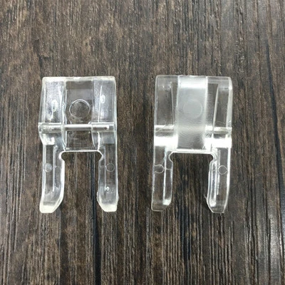 Clear Patch Applique Embroidery Foot Presser Snap On for Domestic Sewing Machine - Image 1 of 4