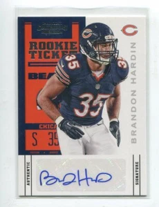 2012 Contenders AUTOGRAPH Brandon Hardin Chicago Bears - Picture 1 of 1