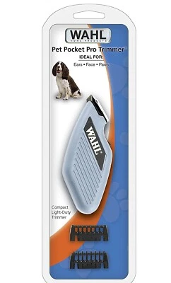 Recortadora compacta Wahl Pocket Pro para perro mascota ideal para orejas patas faciales inalámbrica Foto 1 de 3
