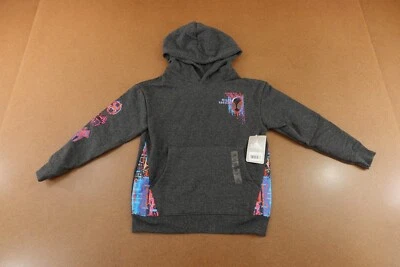 Sudadera con Capucha Marvel Boys Talla 5/6 Carbón Brezo Spider-Man Gráfico Nueva con Etiquetas Foto 1 de 4