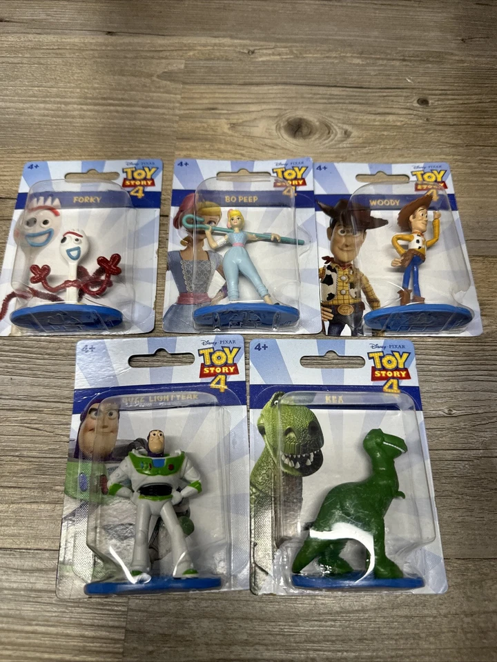 Toy Story 4 Mini Collection of 5 Figurines 2inch Disney