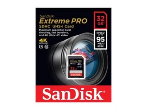 Sandisk 32GB FS Extreme Pro V10 4K HD SD card for Nikon D5600 D5500 D5400 D5300 - Picture 1 of 4