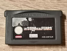 Sum Of All Fears Nintendo Game Boy Gameboy Avance GBA Sp DS 1