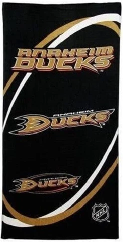 NHL Anaheim Ducks McArthur 30" X 60" Fiber Reactive Pool Beach Dorm Towel NEW Cover