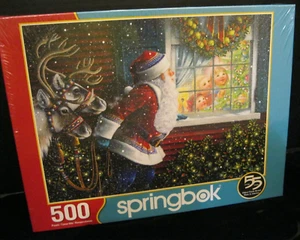 REGALOS DE SANTA 500 PIEZAS ROMPECABEZAS SPRINGBOK NUEVO Y PRECINTADO 34-01519 D-13 - Imagen 1 de 4