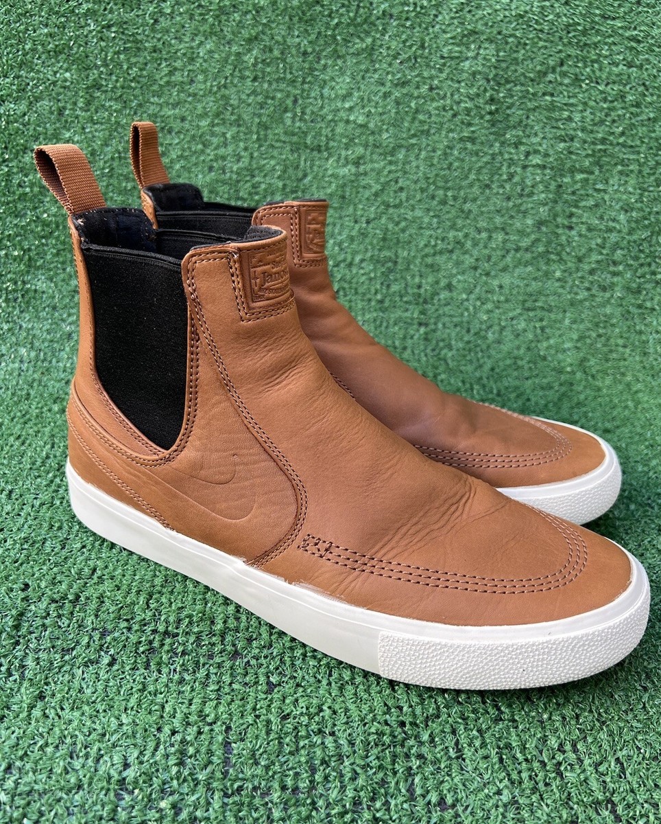 Nike SB Zoom Stefan Janoski Slip RM Mid Light British Tan Nike SB Zoom Stefan Janoski Slip RM Mid Light British Tan
