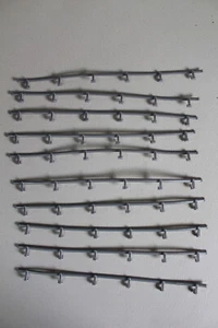 10x GREY TRACK GUARD / BARRIER / FENCE - Aurora AFX Slot Car HO scale tomy - Picture 1 of 3