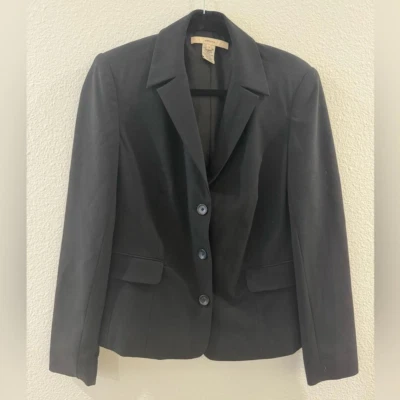 Blazer Merona negro - talla 6 Foto 1 de 3