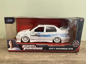 Fast & Furious Jesse's Volkswagen Jetta White by Jada 1:24 Model Car New - Picture 1 of 8