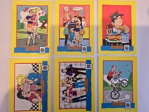 Impel 1991, Archie Trading Cards. Trading Card Treats Full Set of 6. - Picture 1 of 2