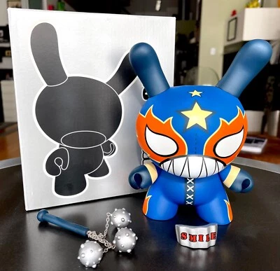 EL DUNNY LOCO 8" AZUL DUNNY. TRISTAN EATON. KIDROBOT 2004. RARO Foto 1 de 4