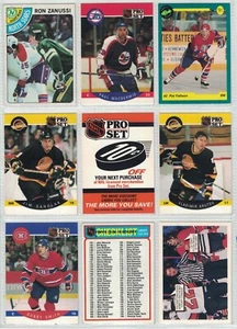 NHL Hockey Card Lot - Zanussi, Macdermid, Falloon, Sandlak, Smith (9 Cards) NHL1 - Picture 1 of 2