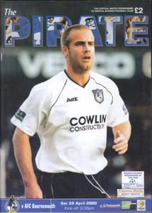 1999/2000 BRISTOL ROVERS V AFC BOURNEMOUTH 29-04-2000 DIVISION 2 - Picture 1 of 1