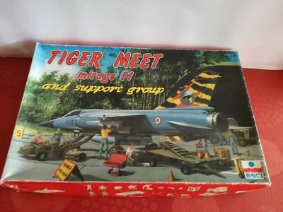 ESCI art.4080 - SET MIRAGE F1 + SUPPORT GROUP - TIGER MEET -  KIT 1/48 - Immagine 1 di 4